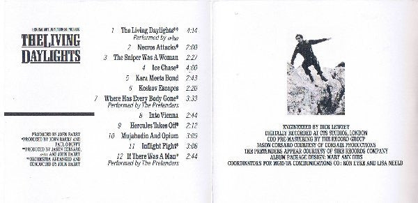 Various : The Living Daylights (Original Motion Picture Soundtrack) (CD, Album)