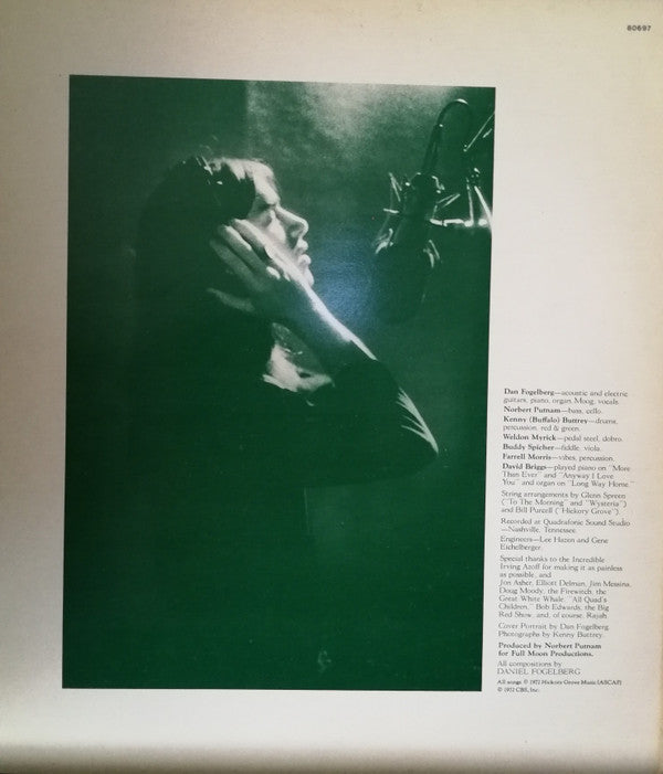 Dan Fogelberg : Home Free (LP, Album, Gat)
