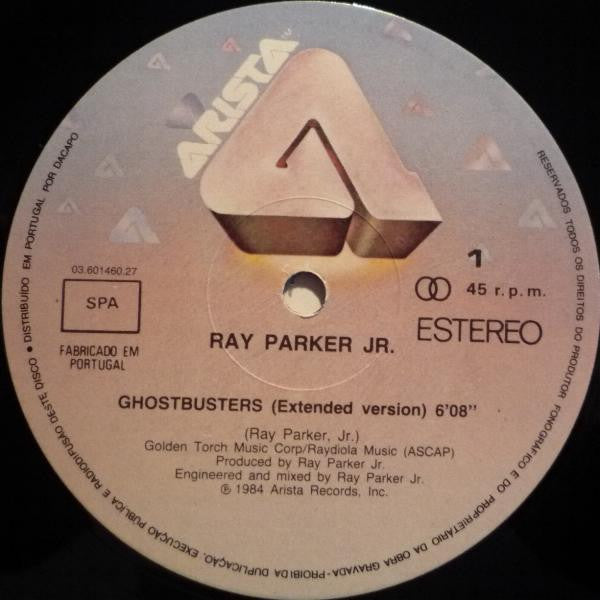 Ray Parker Jr. : Ghostbusters (Extended Version) (12", Maxi)