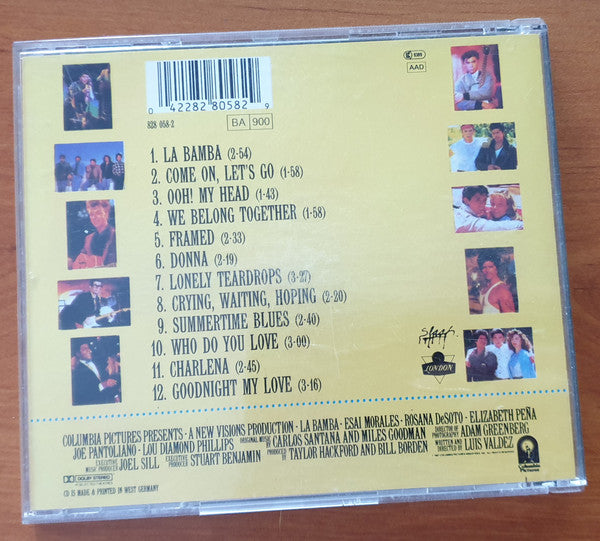 Various : La Bamba (Original Motion Picture Soundtrack) (CD, Album, RE)