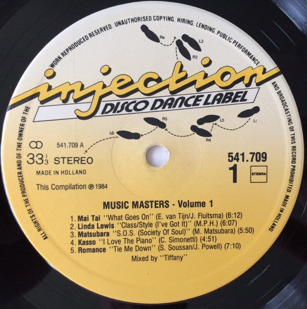 Various : Music Masters (Volume 1) (LP, Comp, Mixed)
