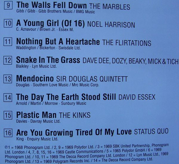 Various : World Hits 1969 (CD, Comp)