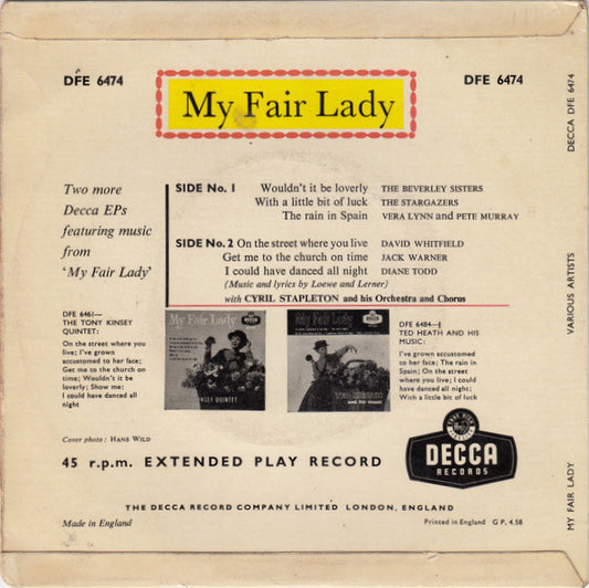 Various : My Fair Lady (7", EP, Tri)