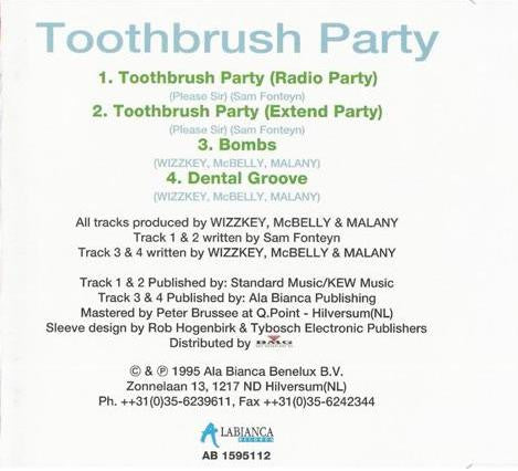 The Dental Ravers : Toothbrush Party (CD, Maxi)