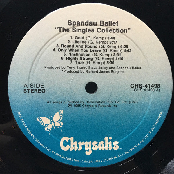 Spandau Ballet : The Singles Collection (LP, Comp)