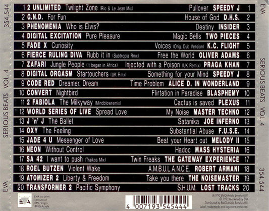 Various : Serious Beats Vol. 4 (2xCD, Comp)