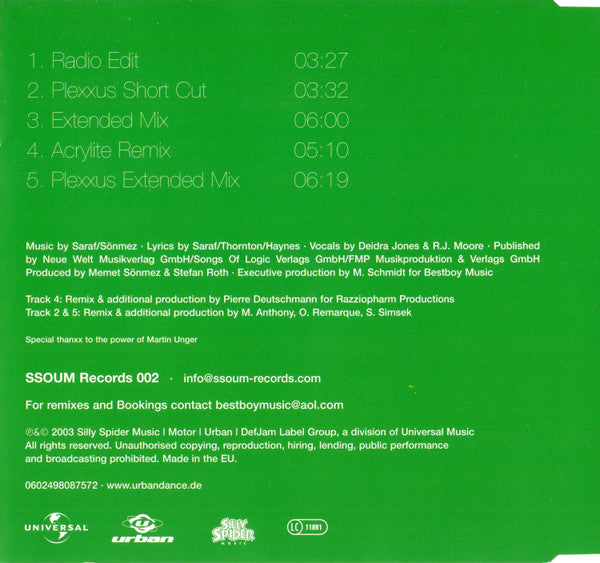 M-Xpress : Sweet Dreams (2003) (CD, Maxi)