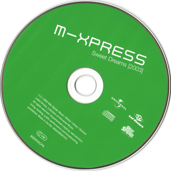 M-Xpress : Sweet Dreams (2003) (CD, Maxi)