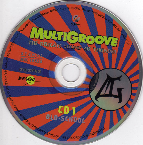 Various : MultiGroove (The Delicate Sound Of Thunder) (2xCD, Comp)