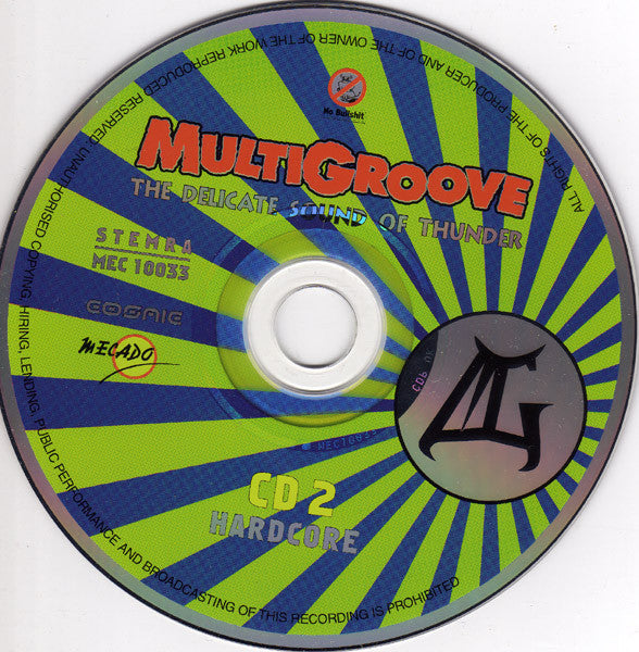 Various : MultiGroove (The Delicate Sound Of Thunder) (2xCD, Comp)