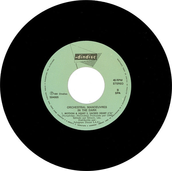Orchestral Manoeuvres In The Dark : Souvenir (7", Single)