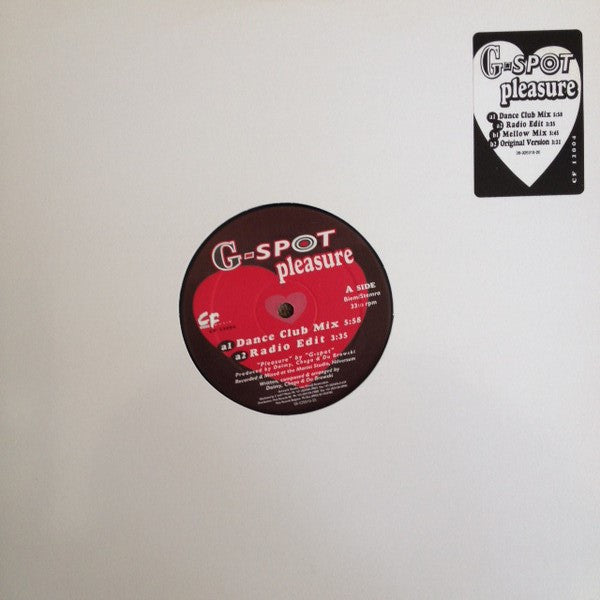 G-Spot (3) : Pleasure (12")