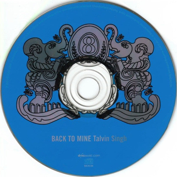 Talvin Singh : Back To Mine (CD, Mixed)