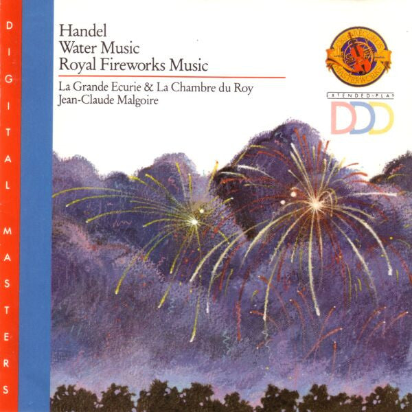 Georg Friedrich Händel / La Grande Ecurie Et La Chambre Du Roy / Jean-Claude Malgoire : Water Music - Royal Fireworks Music (CD, Album)