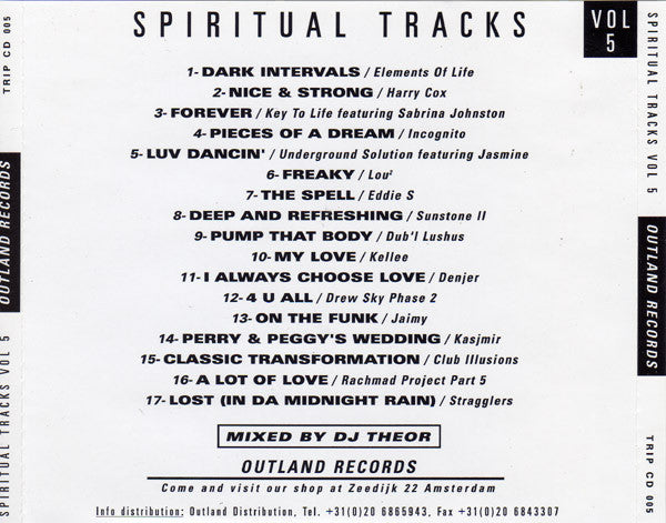 Various : Spiritual Tracks  Vol 5 (CD, Comp, Mixed)