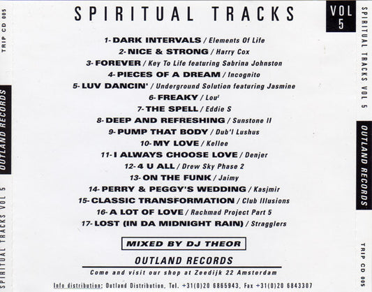 Various : Spiritual Tracks  Vol 5 (CD, Comp, Mixed)