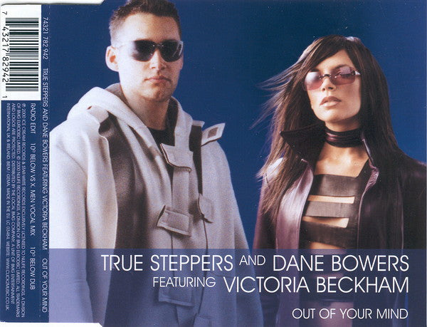 True Steppers And Dane Bowers Featuring Victoria Beckham : Out Of Your Mind (CD, Single)
