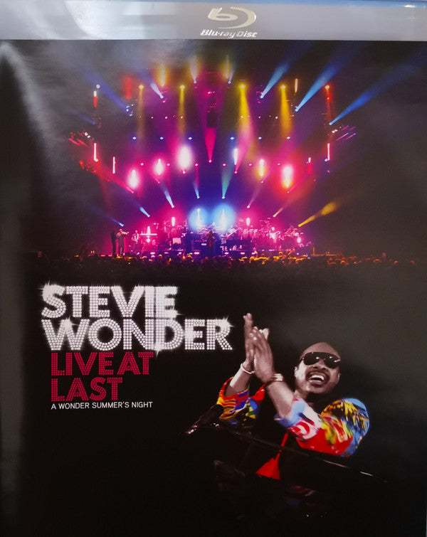 Stevie Wonder : Live At Last (A Wonder Summer's Night) (Blu-ray, Multichannel)