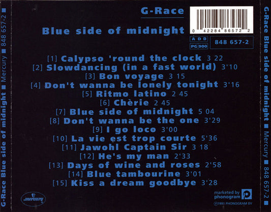 G'Race : Blue Side Of Midnight (CD, Album)