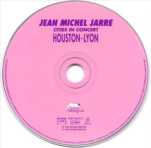 Jean-Michel Jarre : Cities In Concert Houston - Lyon (CD, Album, RE, RM)
