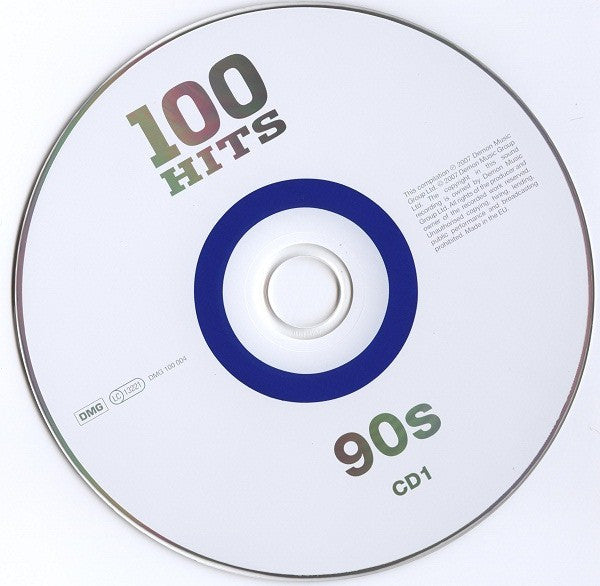 Various : 100 Hits 90s (5xCD, Comp + Box)