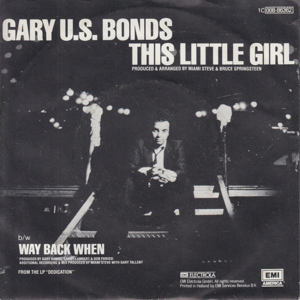 Gary U.S. Bonds : This Little Girl (7", Single)