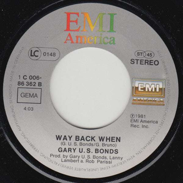 Gary U.S. Bonds : This Little Girl (7", Single)