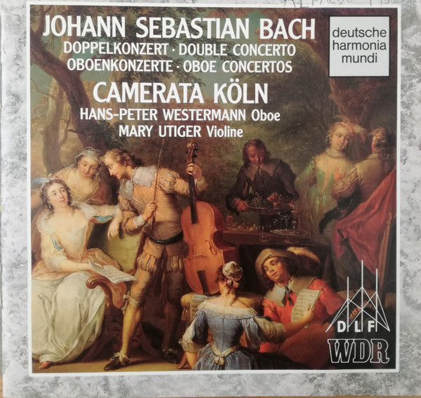 Johann Sebastian Bach, Camerata Köln, Hans-Peter Westermann, Mary Utiger : J.S. Bach: Doppelkonzert - Oboenkonzerte (CD, Album, RE)