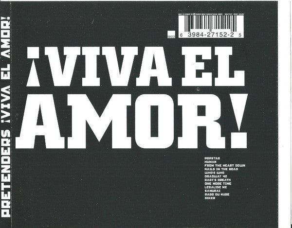 The Pretenders : ¡Viva El Amor! (CD, Album)
