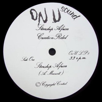 Creation Rebel : Starship Africa (LP, Album, RE)