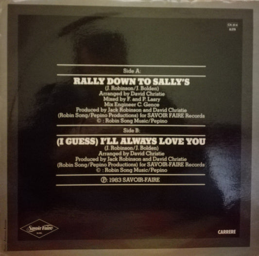 David Christie : Rally Down To Sally's (12", Maxi)