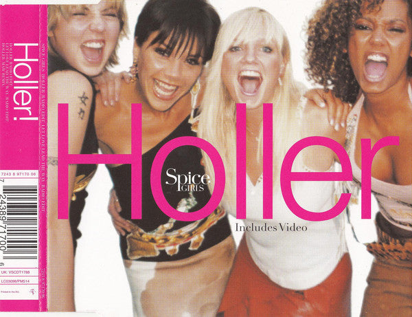 Spice Girls : Holler (CD, Single, Enh)
