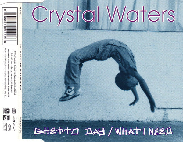 Crystal Waters : Ghetto Day / What I Need (CD, Single)