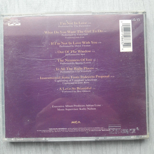 Various : Proposta Indecente - Trilha Sonora Original Do Filme (Indecent Proposal) (CD, Album)