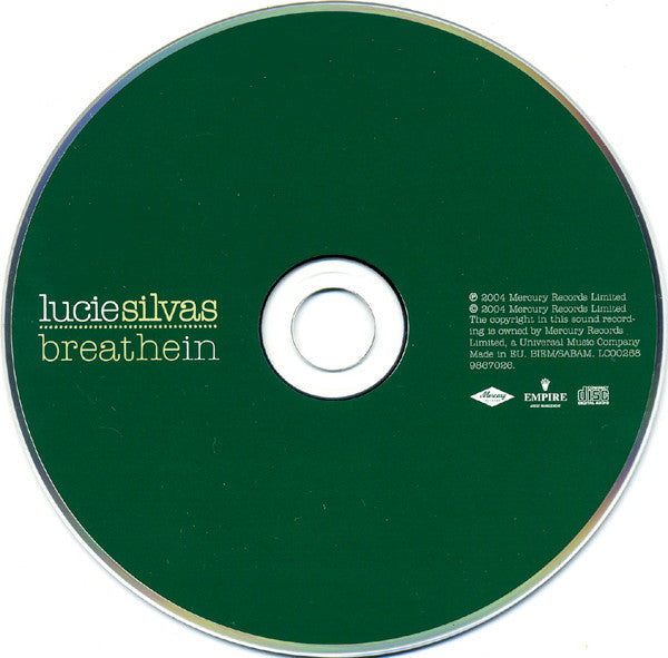 Lucie Silvas : Breathe In (CD, Album + DVD-V, PAL)