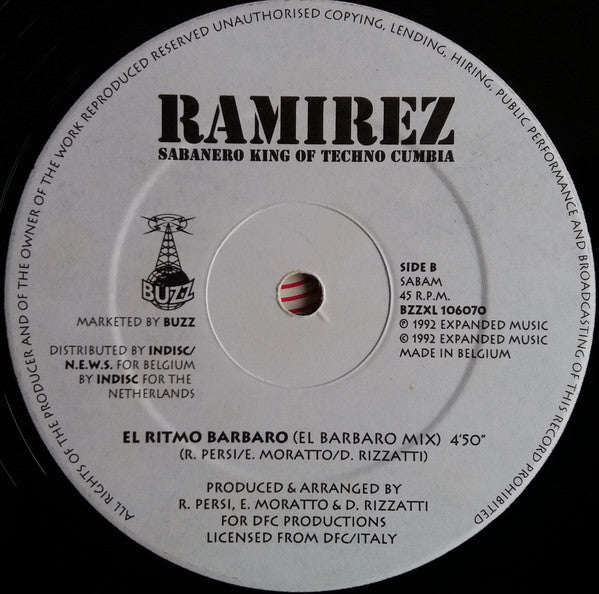 Ramirez : El Ritmo Barbaro (12")