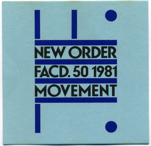 New Order : Movement (CD, Album, RE)