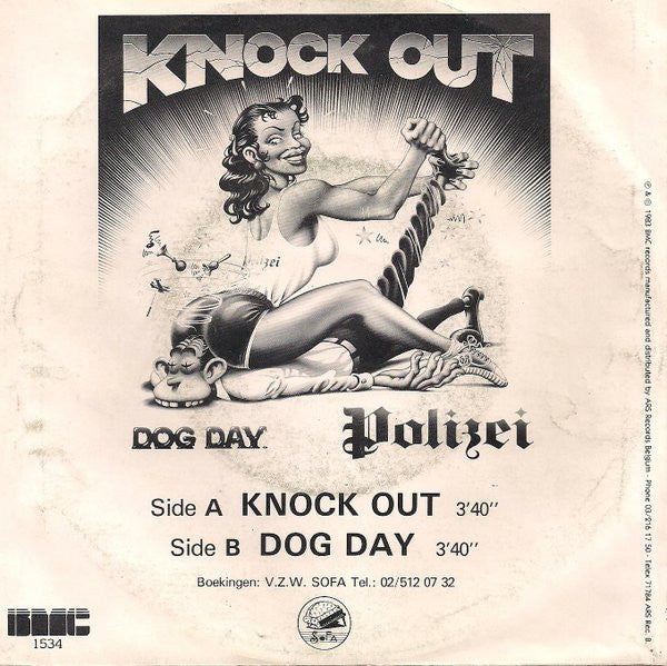 Der Polizei : Knock Out / Dog Day (7", Single)