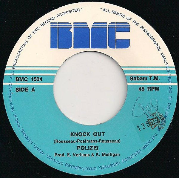 Der Polizei : Knock Out / Dog Day (7", Single)