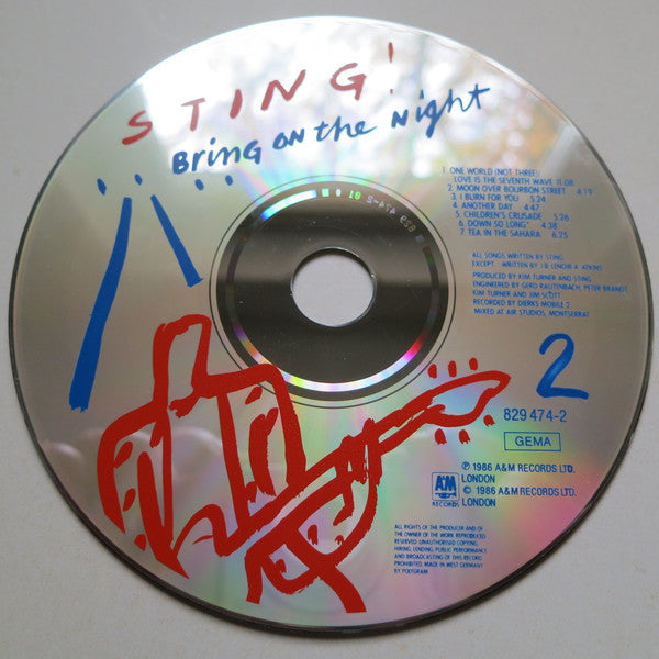 Sting : Bring On The Night (2xCD, Album)