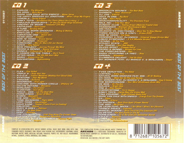Various : Trance 100 2 - Best Of The Best (4xCD, Comp)