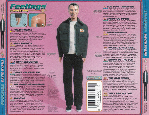 David Byrne : Feelings (HDCD, Album)