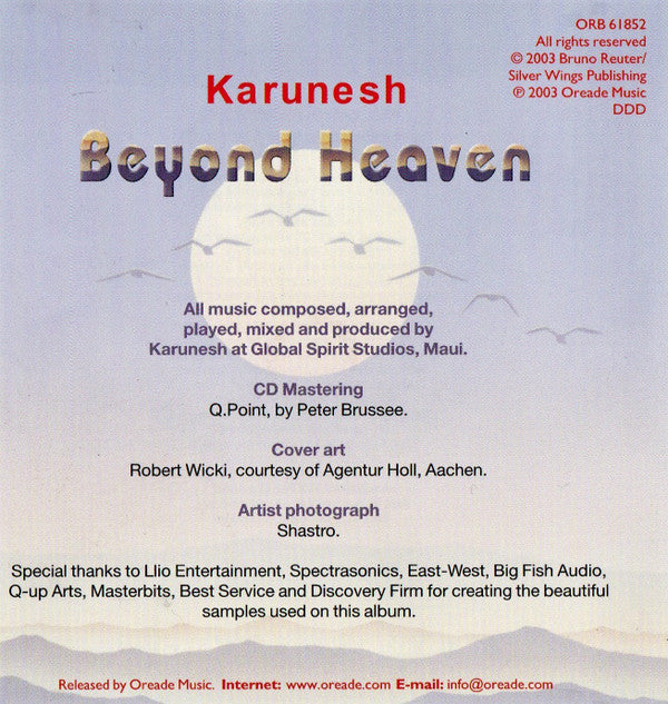 Karunesh : Beyond Heaven (CD, Album)
