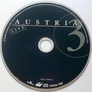 Austria 3 : Live (CD, Album)