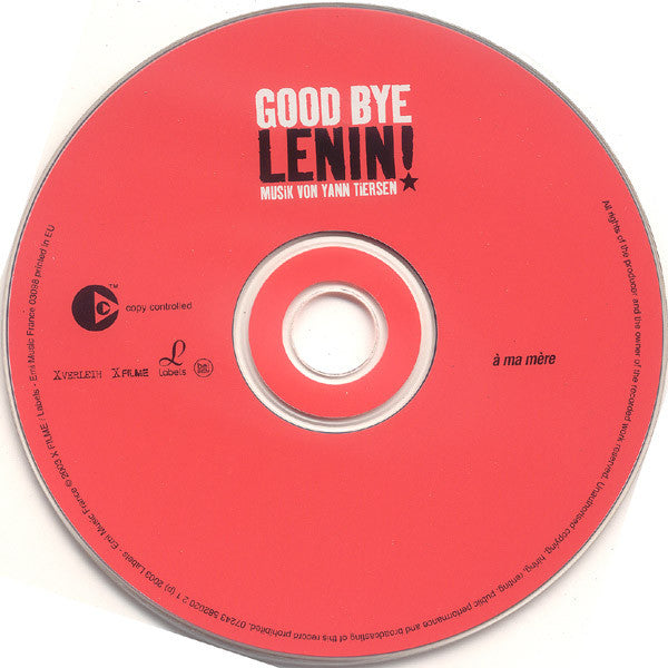 Yann Tiersen : Good Bye Lenin! (CD, Album)