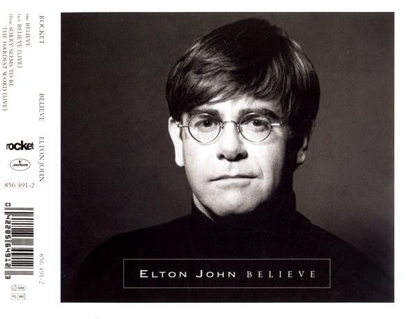 Elton John : Believe (CD, Maxi)