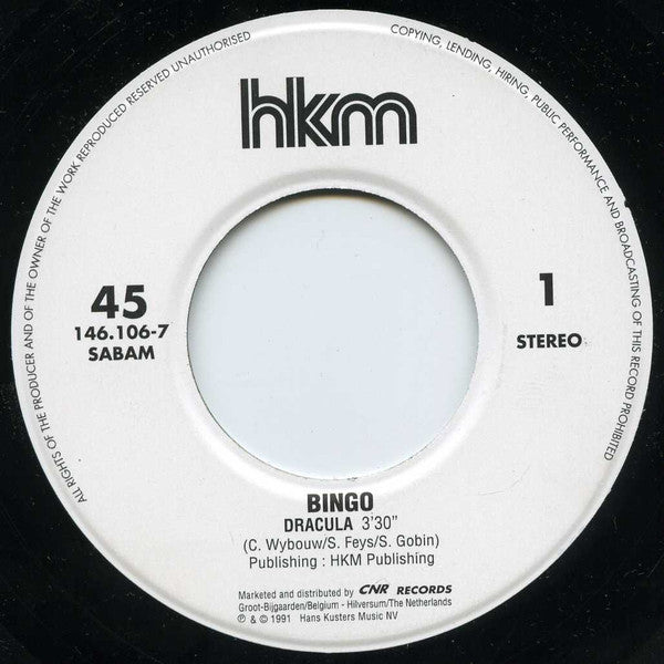 Bingo! : Dracula (7")