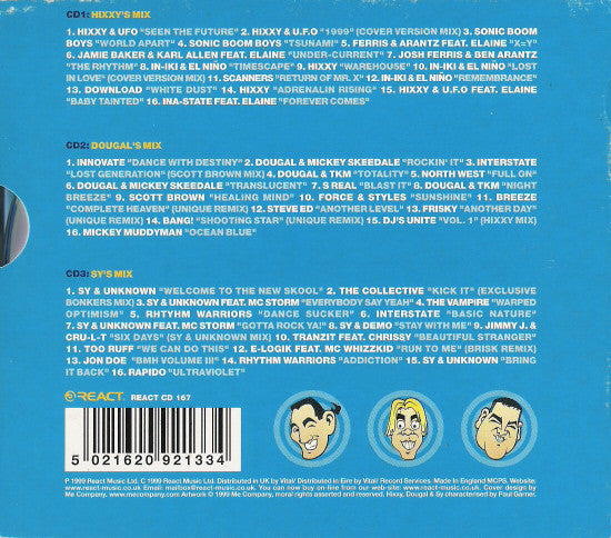 Hixxy, Dougal & Sy* : Bonkers 7 - Millennium Fever (3xCD, Comp, Mixed)