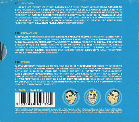 Hixxy, Dougal & Sy* : Bonkers 7 - Millennium Fever (3xCD, Comp, Mixed)