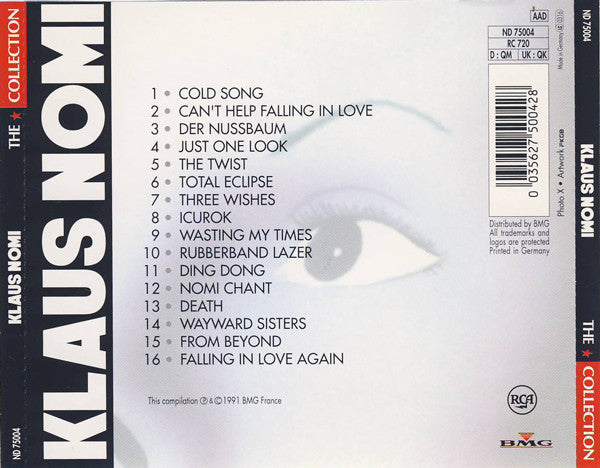 Klaus Nomi : The ★ Collection (CD, Comp)